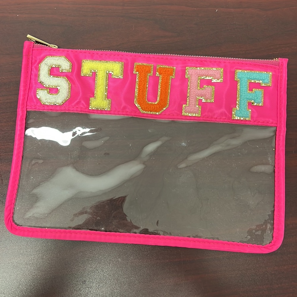 STUFF - Clear Plastic Flat Pouch